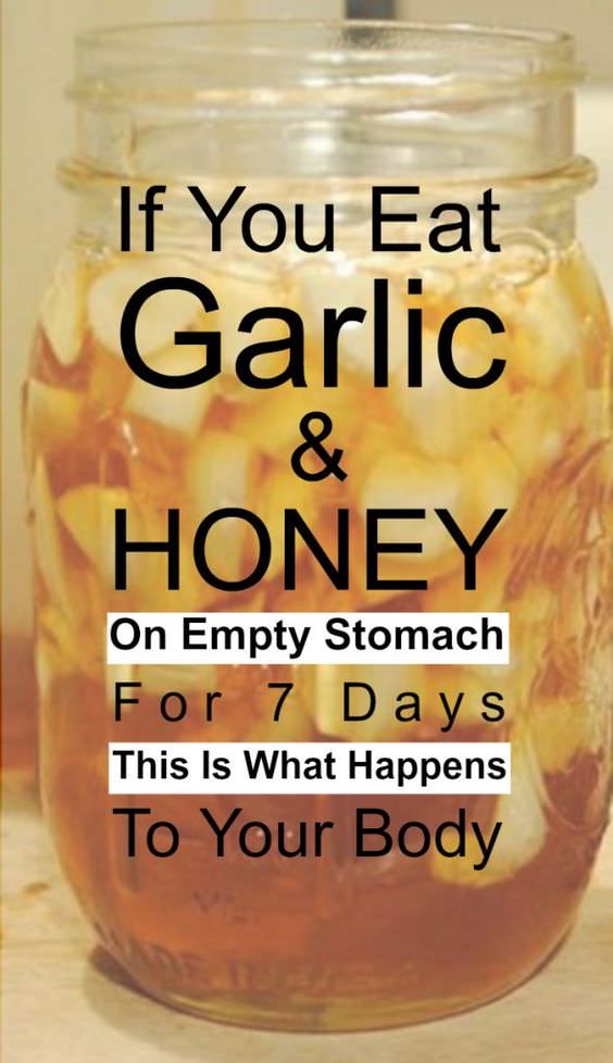 If You Eat Garlic and Honey On an Empty Stomach For 7 Days, This Is