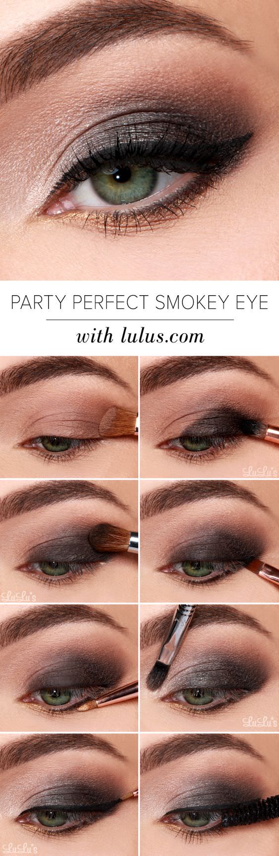 Wees kaart auditie 15 Step By Step Smokey Eye Makeup Tutorials for Beginners - Fashion Daily