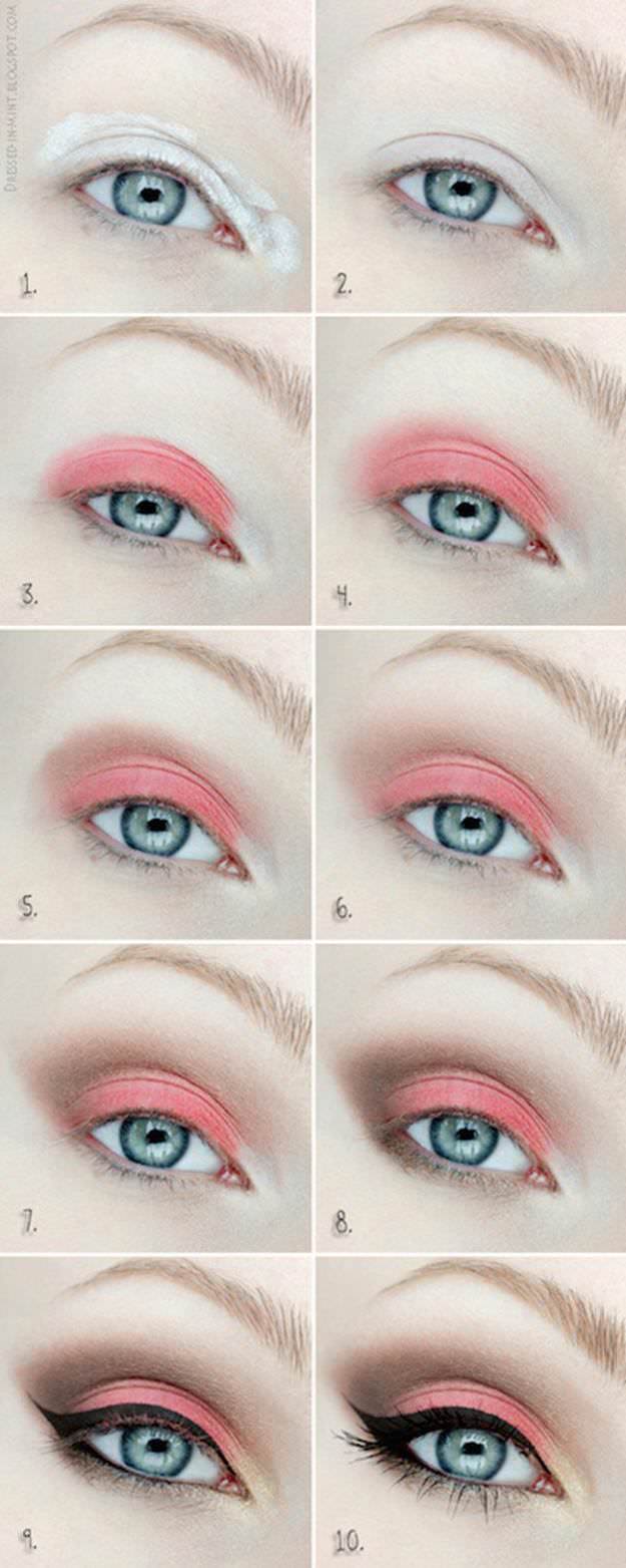 It can be hard to think of different looks to suit your features so today, we’ve decided to help you out by listing some colorful eyeshadow tutorials for blue eyes.