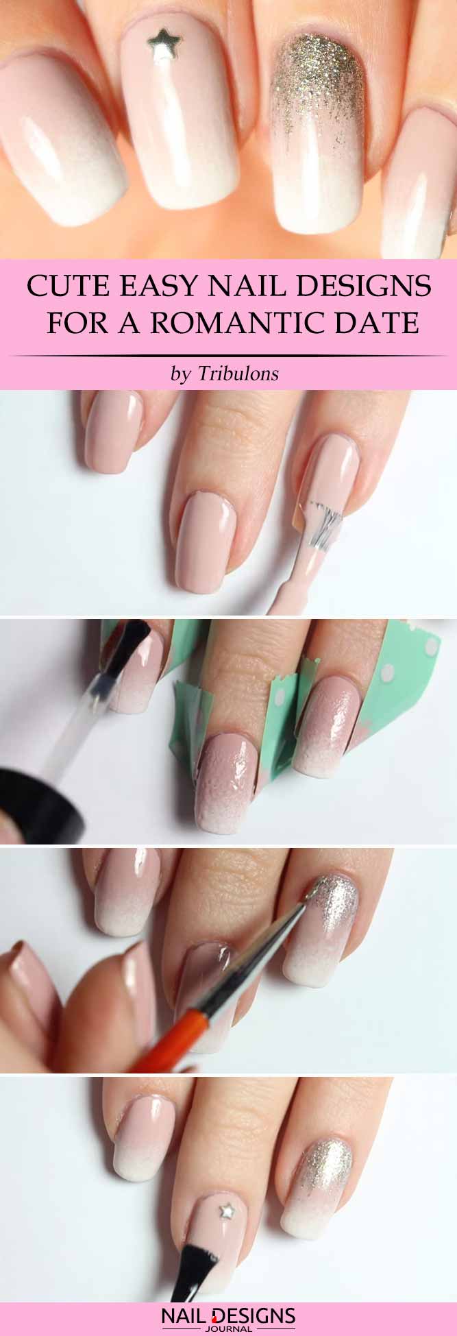diy-nails-easy-designs-romantic-look