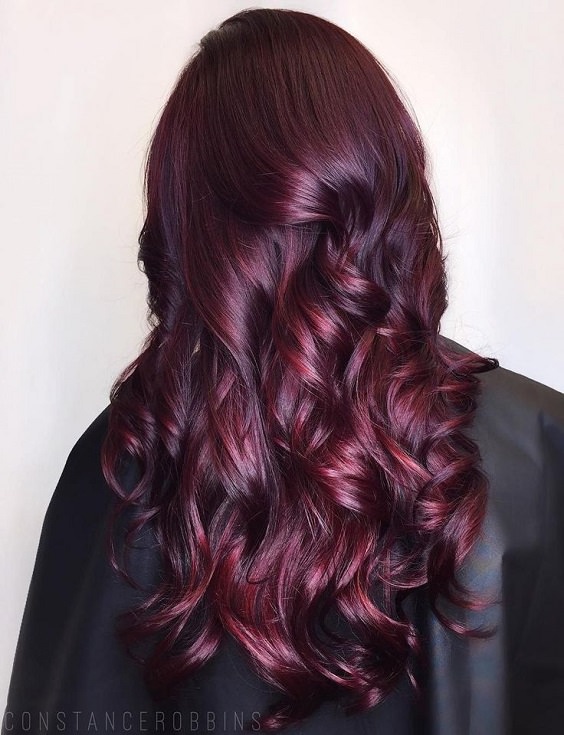 18 Flirty Burgundy Hair Ideas Fashion Daily