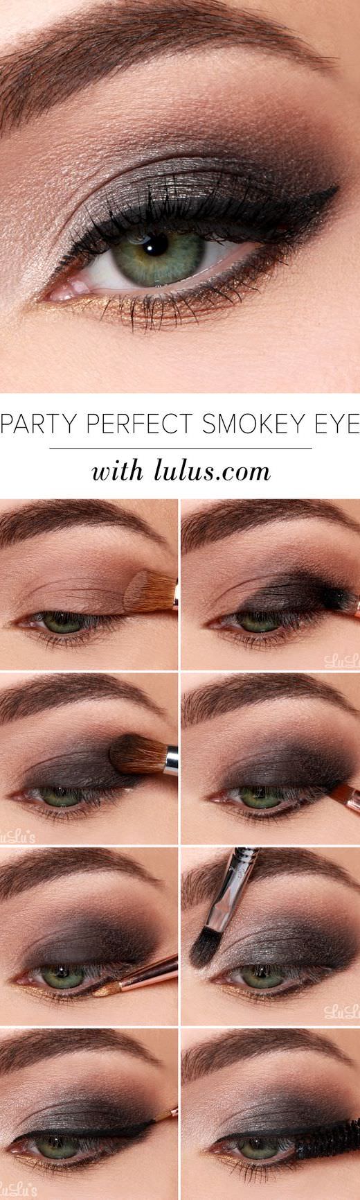 15 Step By Step Smoky Eye Makeup Tutorials For Beginners Fashion Daily
