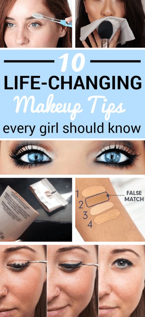 Here are some life-changing makeup tips you might not know that will make your life a little easier!