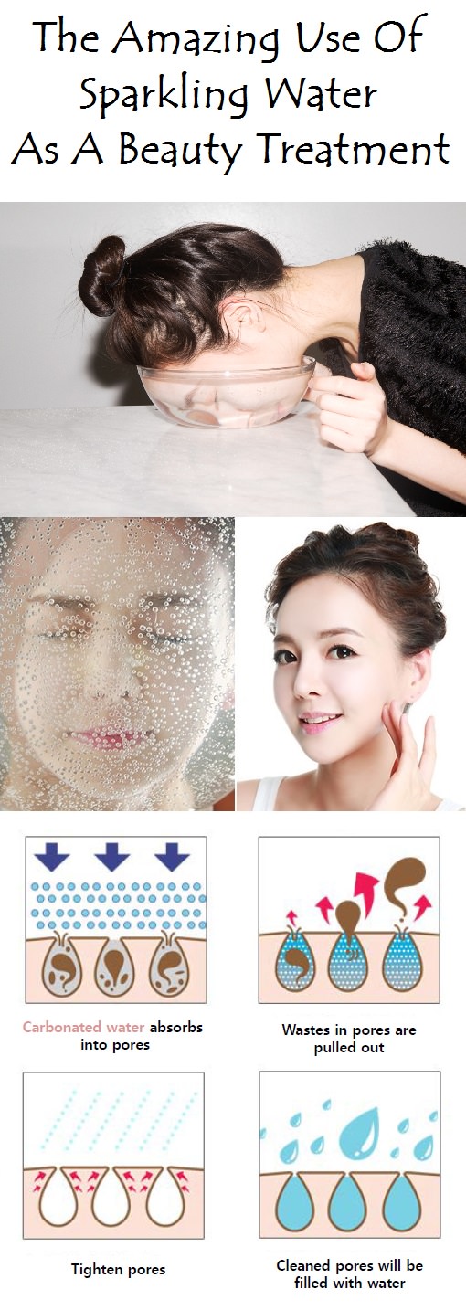 Washing your face with sparkling water (carbonated water) can help you get a clear, smooth, and glowing skin. Read more!