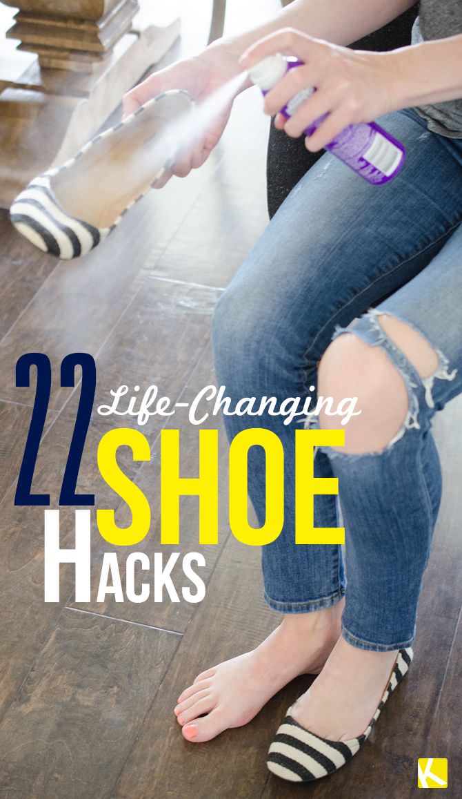 Whether shoes are not comfortable or it hurts wearing them or if they are not looking right, these shoe hacks will work for you. Must see!