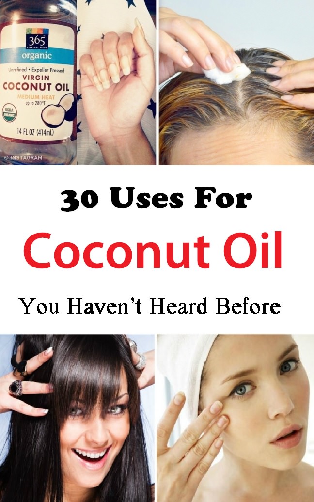 No other oil has so many health benefits like Coconut Oil and it's not just that-- using it can make you beautiful too. Here're the 30 COCONUT OIL USES you need to know!