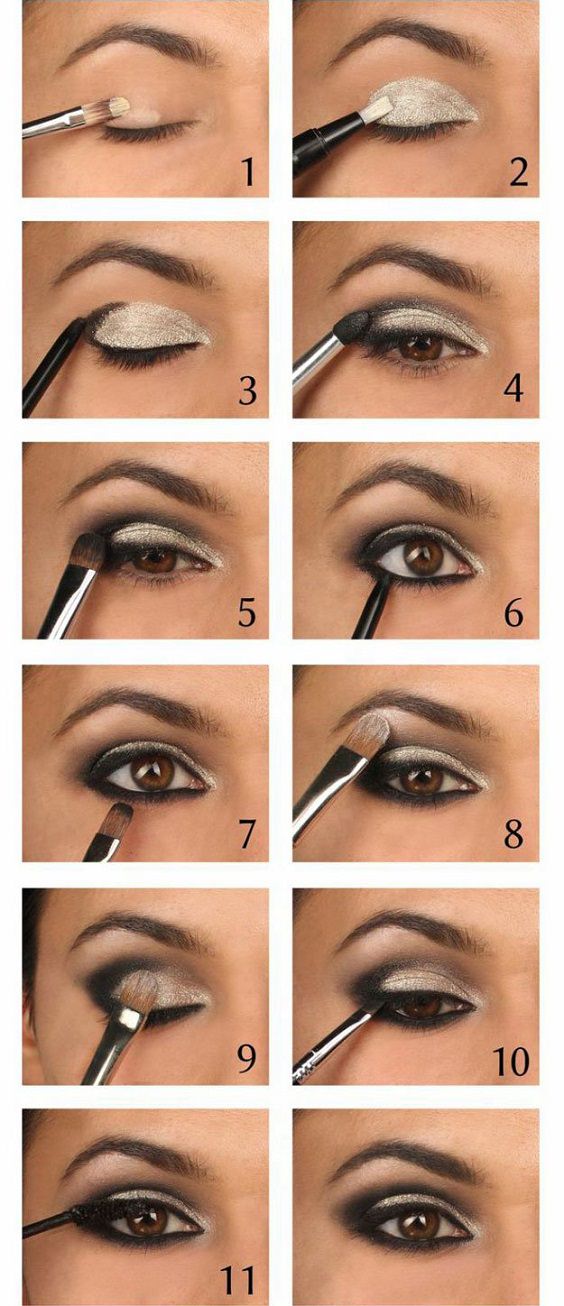 Golden-Eye-Makeup-Idea