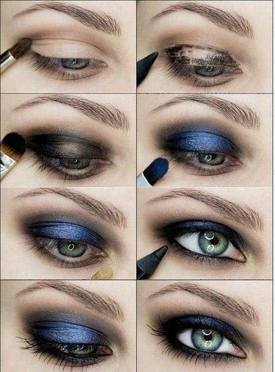 Here are 15 step by step tutorials to help you get those perfect smoky eyes.