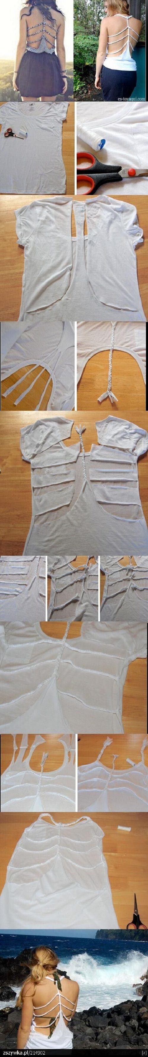 Strap-Back-Tank-Diy-clothes-refashion-for-teens-No-sew