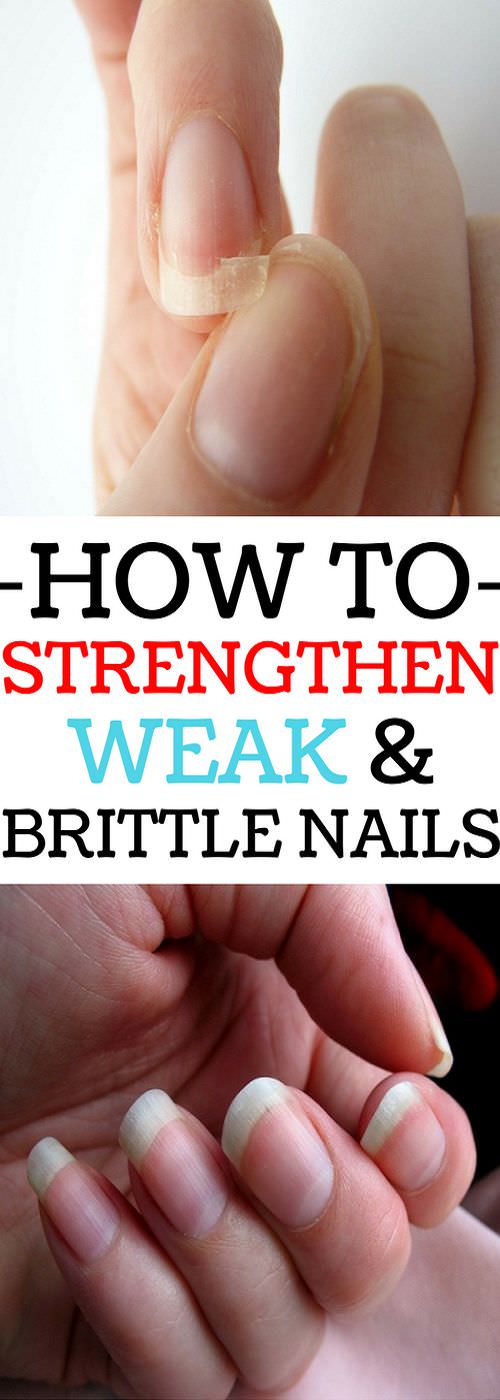 Here are four easy methods that can help you strengthen weak and brittle nails.