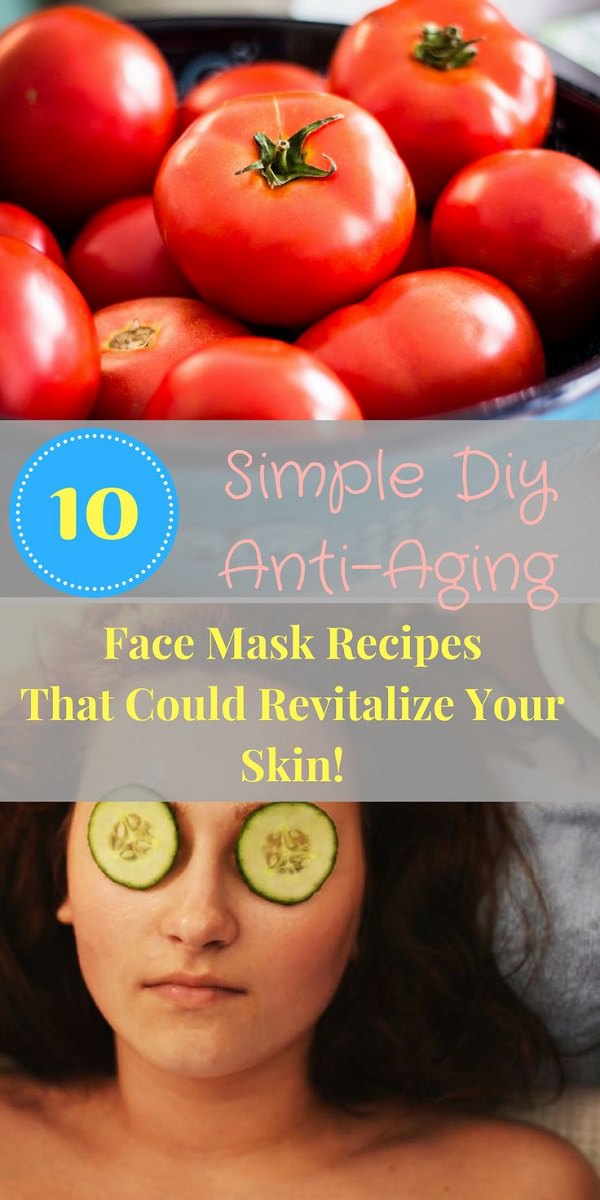 Make your own easy homemade face masks using one of these 10 all-natural-ingredient recipes.