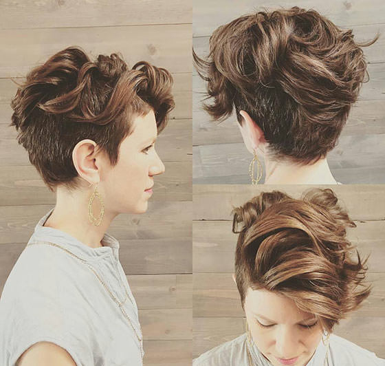 40 Short Super Spunky Shag Hairstyles - Fashion Daily