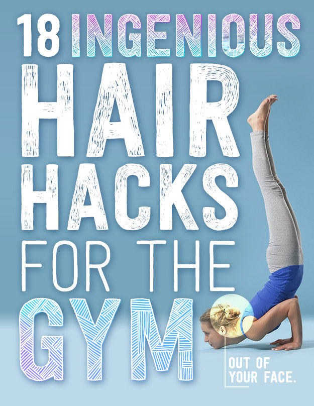 Having your hair falling in your face while at the gym is terrible! Here are 18 easy hairstyles that keep your hair far from in your face.