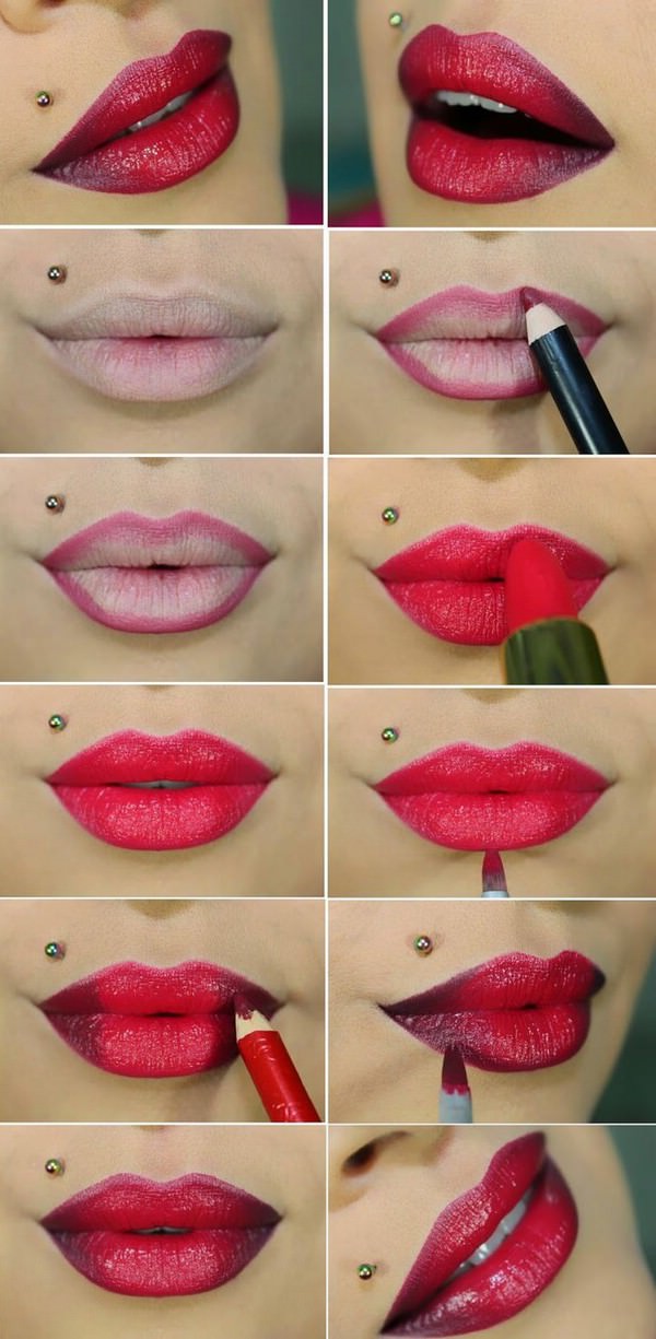 Try these 8 different lipstick looks. From bold colors to alternative ways to wear lipstick all together, you’ll find something that catches your eye.