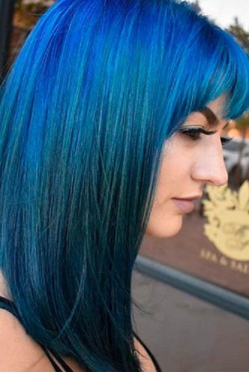 blue-hair-sexy-styles-medium-length-blue-ombre-hair-bob-bang-334x500
