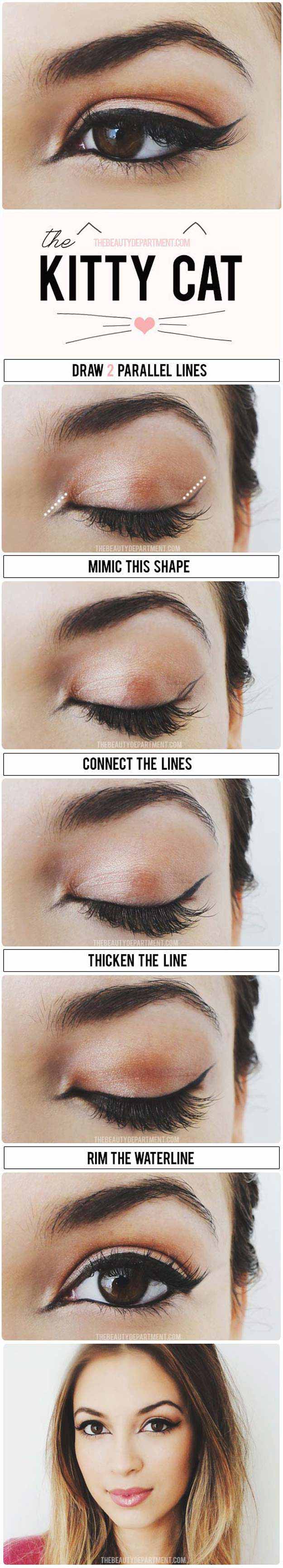 If you are looking for a way to spice up your makeup routine and want to make your eyes really pop, then it’s time to try out the winged eyeliner.