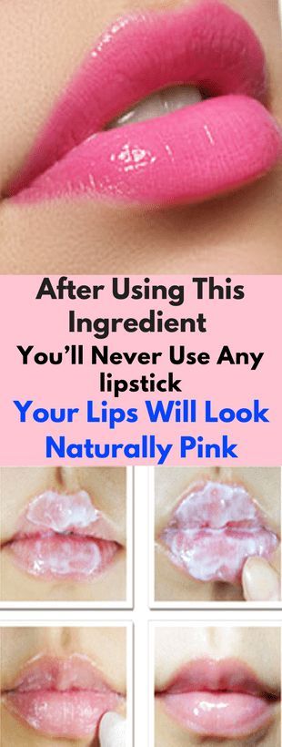 You can take care of your lips using 3 simple steps. Using this natural way you will be able to restore the natural pink color of your lips.