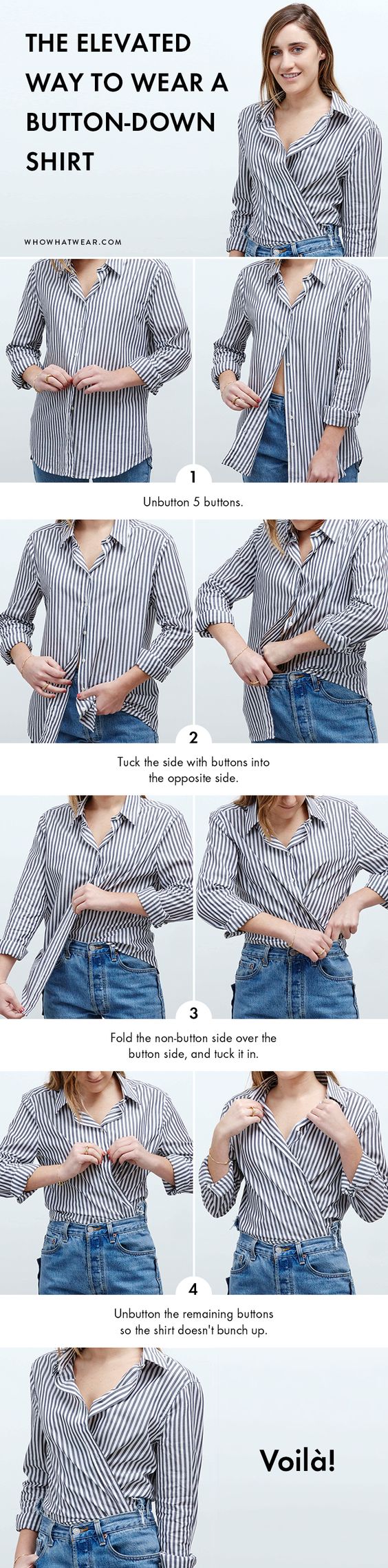 There's actually a new way to completely reinvent your blouse and make your weekend or work look feel anything but standard.