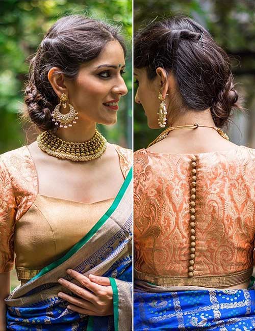 Here Are 50 Latest Saree Blouse Designs From 2017 That Are Sure To Amaze You.