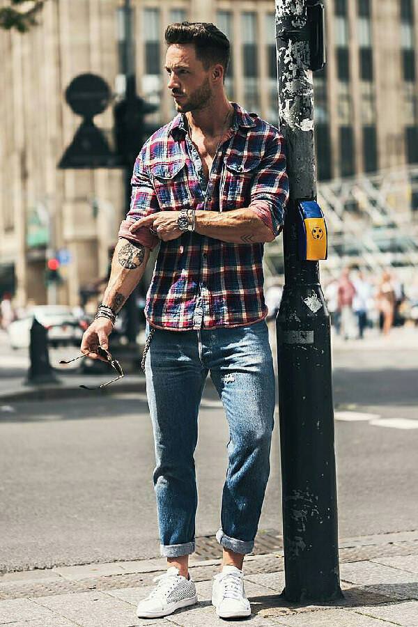 How These Jeans & Casual Shirt Outfits Can Help You Look Sharper Than ...