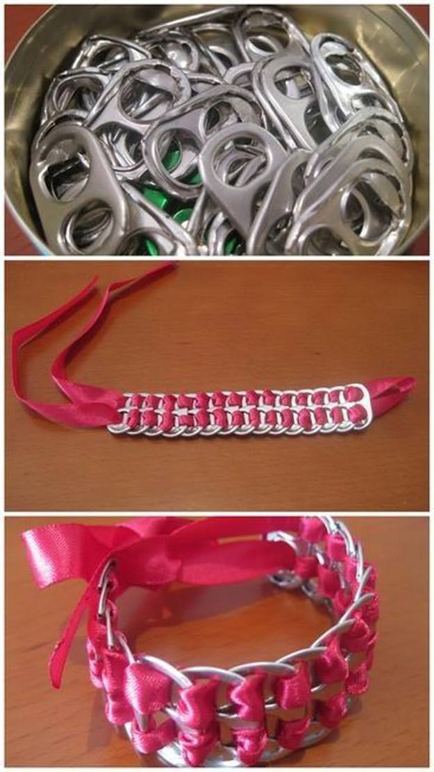Cheap-DIY-Jewelry-Projects-for-Girls-Pop-Can-Tab-Bracelet
