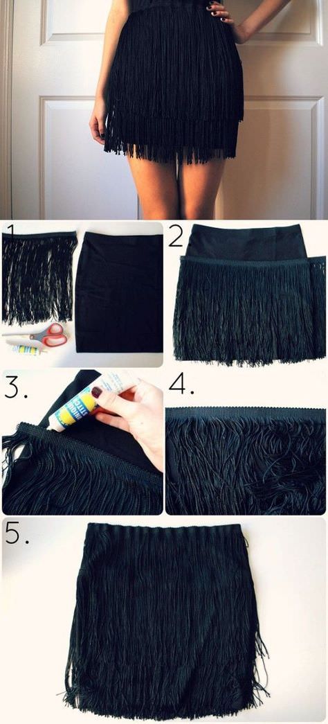 Here are some DIY fashion tutorials for you to check out. They don’t cost much time but require some patience and imagination.