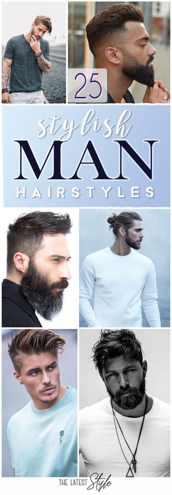 Check out these 25 man hairstyles to find a modern, stylish look for you.